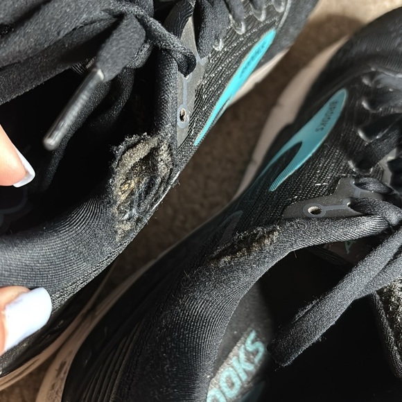 Brooks Ariel 20 Men's Black and Blue Running Shoes size 11 - Picture 10 of 11